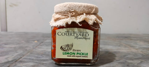 Courtyard Memories Lemon Pickle 250 grams