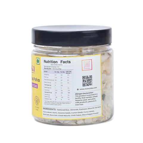 Roasted Garlic Tadka Poha | 100g