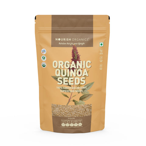 Nourish Organics Organic Quinoa Seeds 500grams