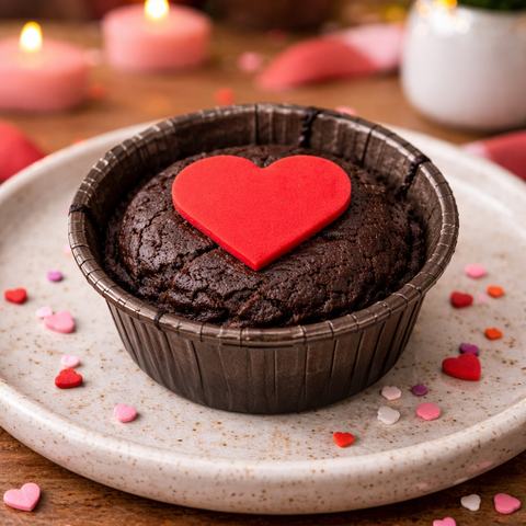 Heart Lava Love Cake
