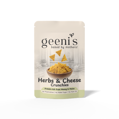 Geeni's Herbs & Cheese Crunchies