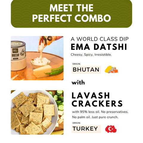Eat Atlas Bhutan’s Ema Datshi Dip (100 gms)