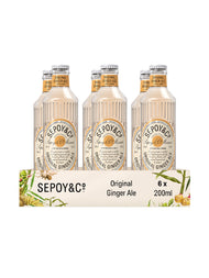 Sepoy & Co Original Ginger Ale (Pack of 6)