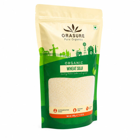 Orasure Organics Wheat Suji