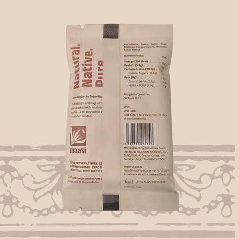 Bajra-Ragi Cocoa Bar