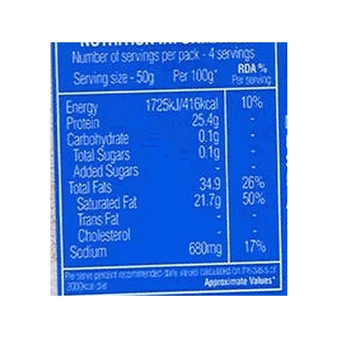 Colliers Cheddar White 200g