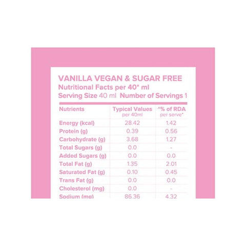 Minus30 Vanilla Mini Stick Vegan & Sugar Free 40ml