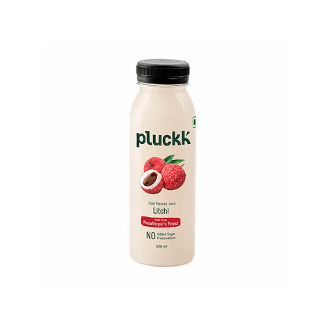 Pluckk Cold Pressed Litchi 250ml