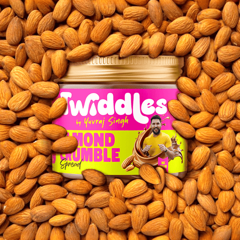 Twiddles Almond Crumble Chocolate Spread 100 grams