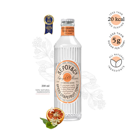Sepoy & Co Grapefruit Tonic Water