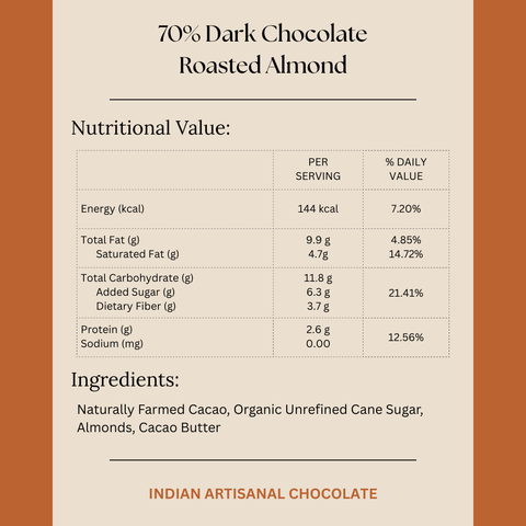 Darkins Chocolate Pebbles - Roasted Almonds