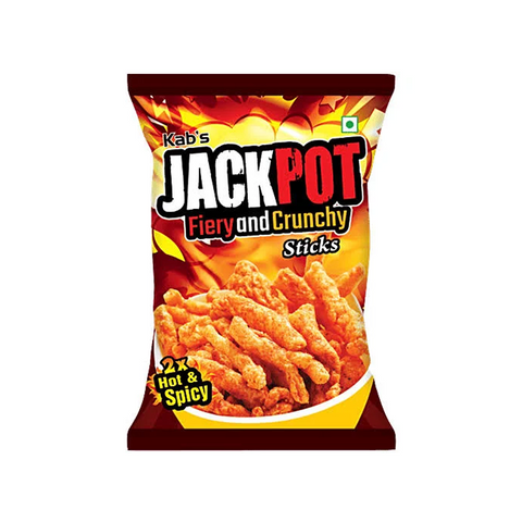 Kab's Jackpot Fiery and Crunchy Sticks 80g