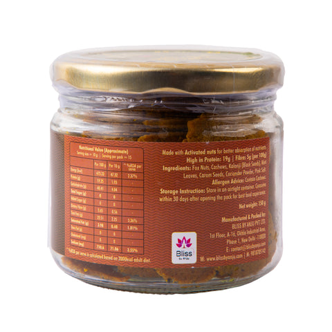Bliss by Anju Makhana Kalonji Mathri 150 grams