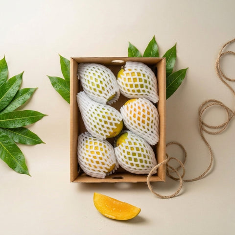 Premium Alphonso Mango box  6pc (Carbide Free) 200-240gm per Pc