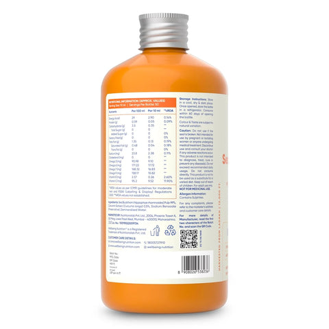 Wellbeing Nutrition Sea Buckthorn Juice 500ml