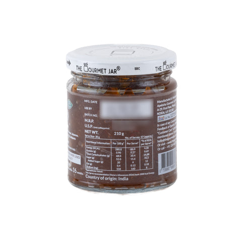 The Gourmet Jar  Spicy Onion Relish 210 grams