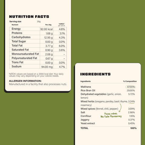 Italian Makhana