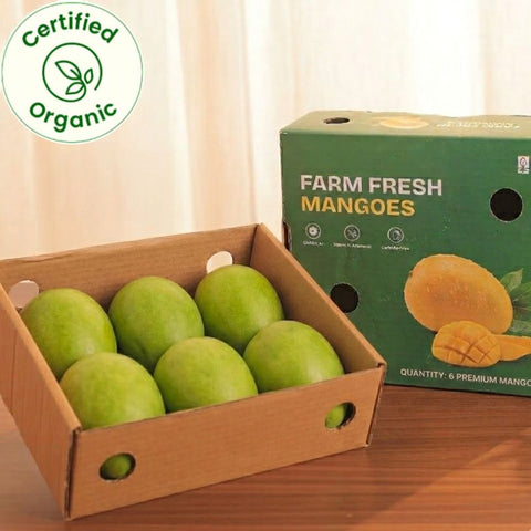 Malda Mango 6 pc Certified Organic