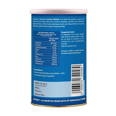 Organic Wellness Licorice Powder 100 grams