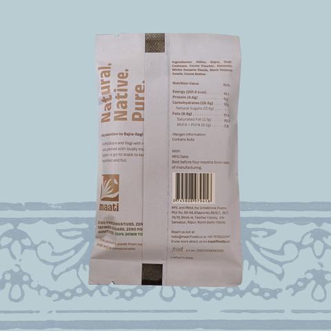 Bajra-Ragi Cocoa-Sesame Bar