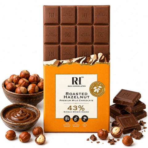 43% Milk Roasted Hazelnuts