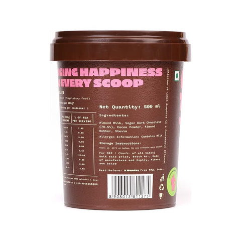 Minus30 Dark Chocolate Vegan & Sugar Free 500ml