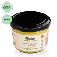 Greek Yogurt (Goat) (Mango) (Delivered Separately Next Day)
