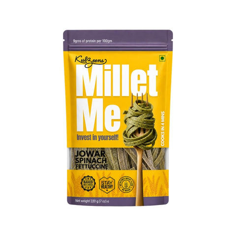 Millet Me Jowar Spinach Fettuccine 220g