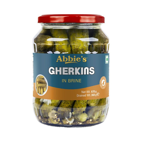 Abbie's Pickle Gherkins (Big) in Brine 670g