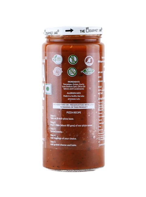 The Gourmet Jar Classic Pizza Sauce 390 grams