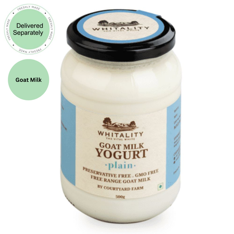 Goat Milk Yogurt - Plain (Delivered Separately)