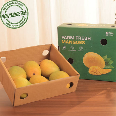 Premium Alphonso Mango (Carbide Free)  6 Pc Box