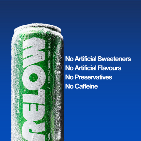 Relow Lemon Sparkling Probiotic Soda