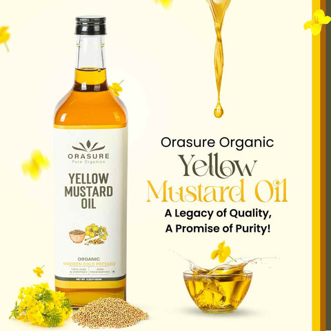 Orasure Organics Yellow Mustard Oil