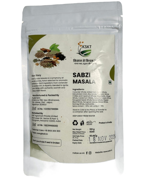 Handgrounded Sabzi Masala