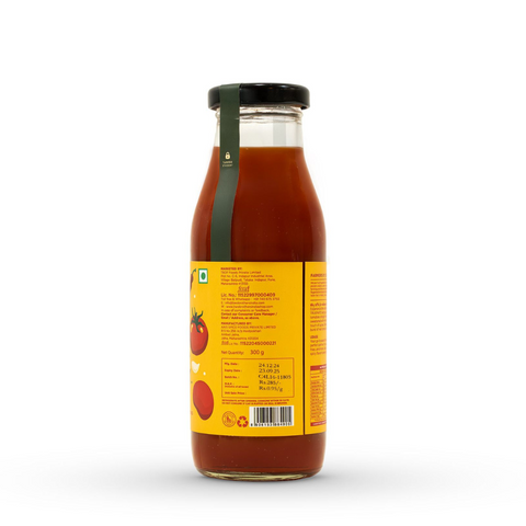 Truemato Spicy Tomato Ketchup 300g | Naturally Made with 75% Fresh Tomatoes