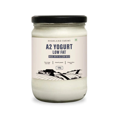 A2 Yogurt Low Fat, 500gm (Delivered Separately Next Day)