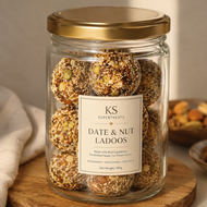 Date and Nut ladoos - Vegan, Gluten free, Refined Sugar free