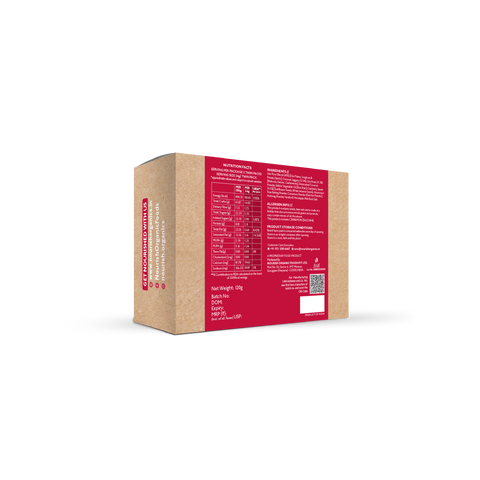 Nourish Organics Oats Cranberry Cookies 120grams