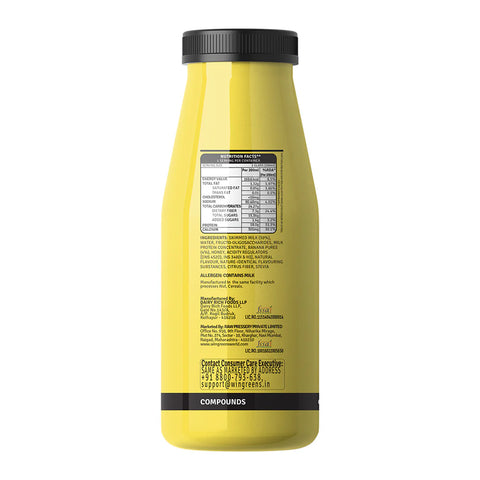 Raw Pressery Banana + Honey 18G Protein Milkshake (200ml)