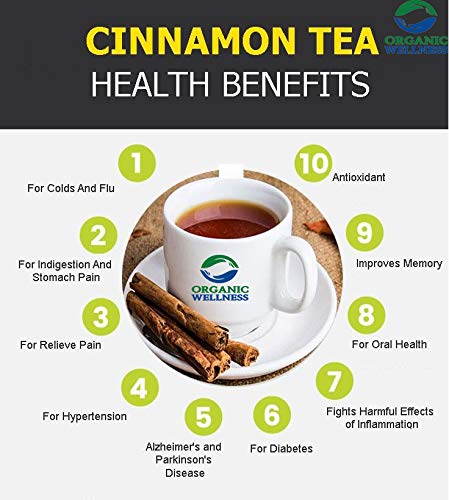 Organic Wellness Cinnamon Indian Rose (Tin) 100 grams
