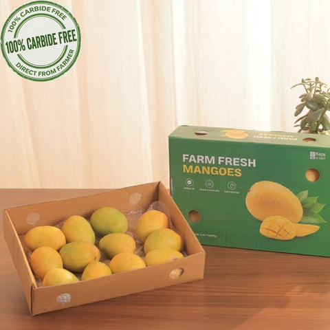 Premium Alphonso Mango (Carbide Free)12 Pc Box
