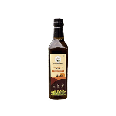 KSKT Black Mustard Oil (Cold Pressed) (Pack of 5)
