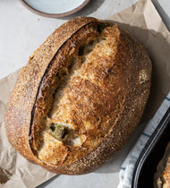 Olive and Rosemary Sourdough