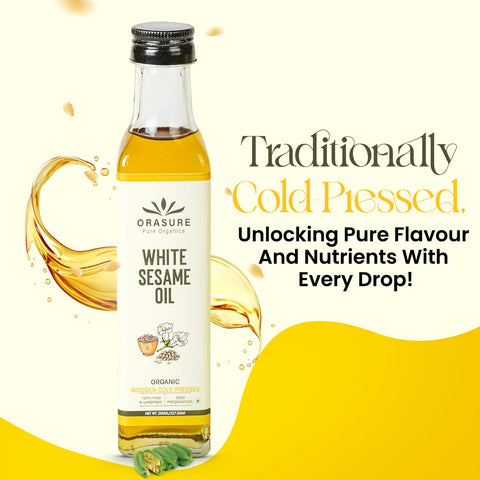 Orasure Organics White Sesame Oil