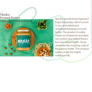 Unsweetened Crunchy Peanut Butter