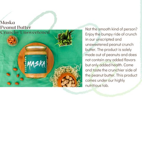 Unsweetened Crunchy Peanut Butter