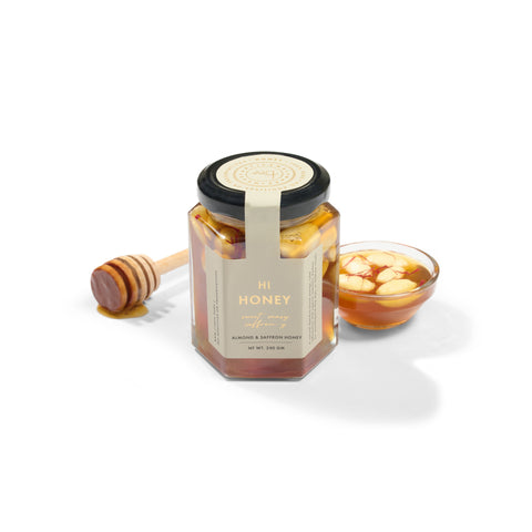 Almond & Saffron Honey (Delivered Separately Next Day)