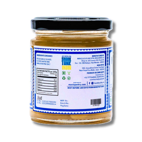 MAVI's Pantry Water Ferment Garlic 200g