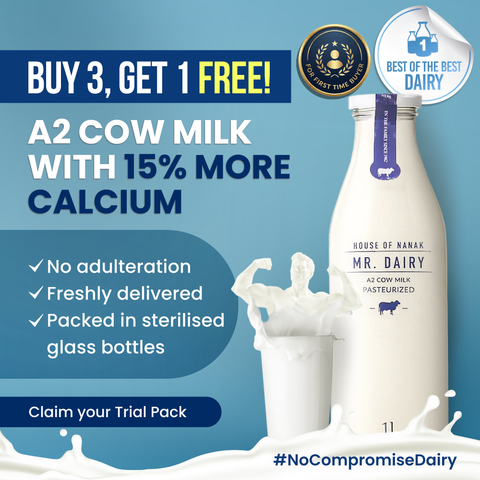 A2 Skimmed Milk Trial Pack (Delivered Separately Next Day)